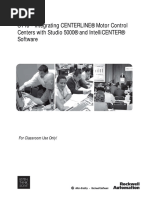 Rockwell Automation TechED 2018 - SY10 - Lab Manual - Integrating CENTERLINE® Motor Control Centers With Studio 5000® and IntelliCENTER® Software PDF