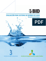 Evaluacion para Sistemas de Bombeo de Agua - Manual de Mantenimiento (1).pdf