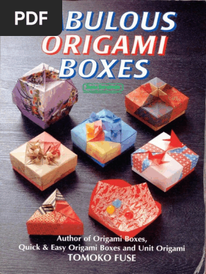 Tomoko Fuse Fabulous Origami Boxespdf