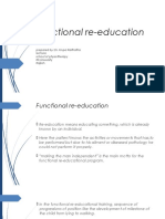 Improve mobility with functional re-education