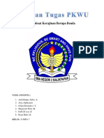 Membuat Kerajinan Berupa Benda