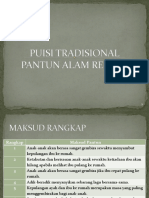 Puisi Tradisional - Pantun Alam Remaja