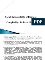 Social Responsibility of Business
