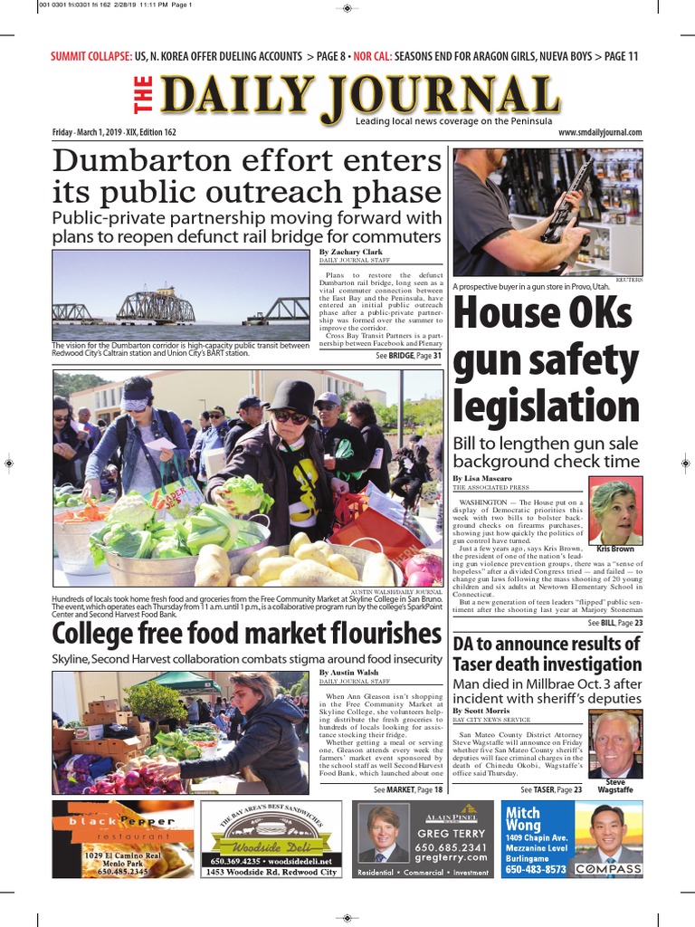 San Mateo Daily Journal 02-27-19 Edition | PDF | Charter School | Pedestrian
