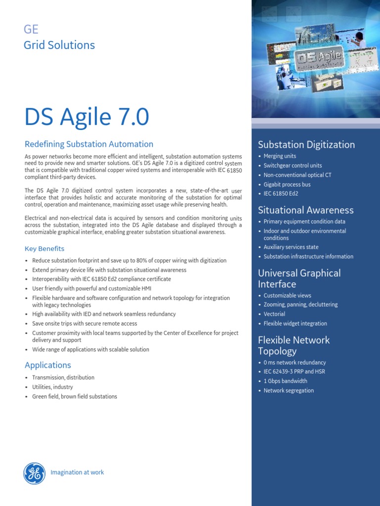 Ds Agile 7 0 Grid Solutions Pdf Electrical Substation Automation