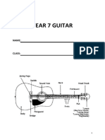 yr 7 guitar booklet