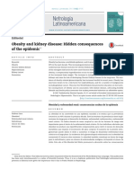 Nefrología Latinoamericana: Obesity and Kidney Disease: Hidden Consequences of The Epidemic