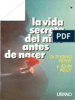 La Vida Secreta Del Nino Antes de Nacer Thomas Verny PDF