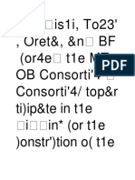 Mits' Is1i, To23', Oret&, &N BF (Or4e T1e MT OB Consorti'4 Consorti'4/ Top&r Ti) Ip&te in T1e I in (Or T1e) Onstr') Tion o (T1e