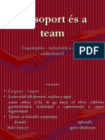 A Csoport Es A Team