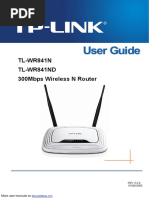 3000Mbs Wireless N Router TL-WR841ND