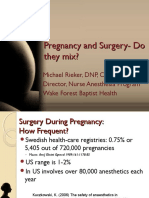 Pregnancy and Surgery-Do They Mix?
