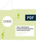 Cobee - A Crowdsourcing Platform For Interaction Design