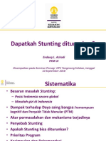 Dapatkah Stunting Diturunkan - Prof Endang PDF