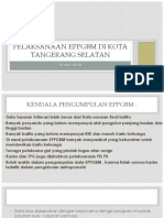 Pelaksanaan Eppgbm Di Kota Tangerang Selatan Tahun 2018