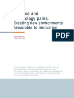 Science and Technology Parks: Creating New Environments Favourable To Innovation.