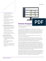 Extreme Management Center Data Sheet