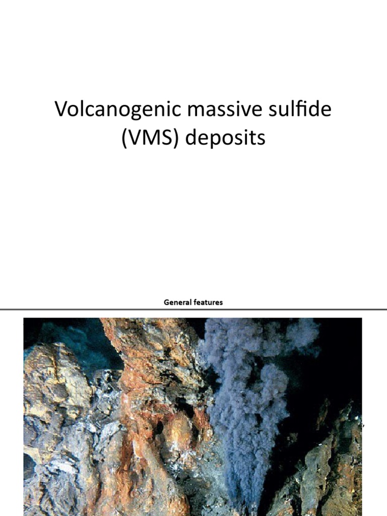 Overview of Volcanogenic Massive Sulfide Deposits | PDF | Earth ...