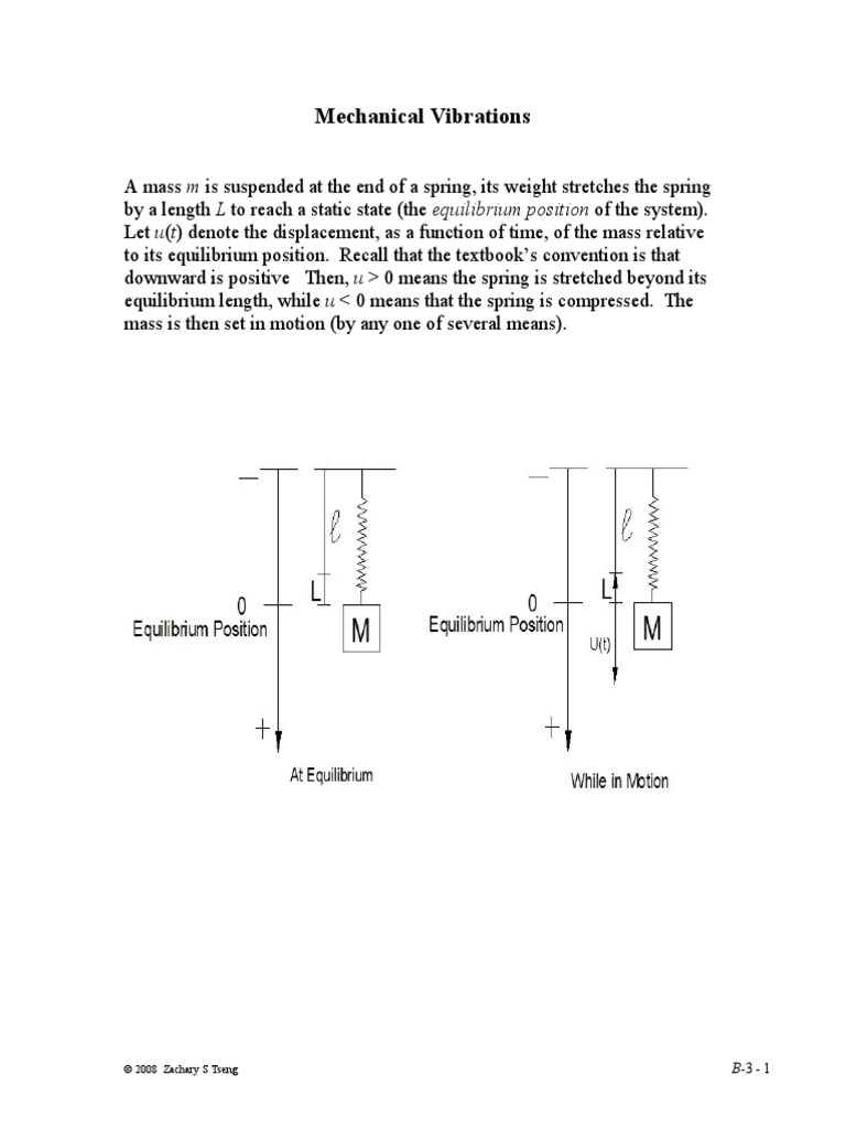 Mechanical Vibrations PDF | PDF | Teaching Methods & Materials ...