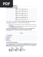 Voicing (Music) : Vertical Placement