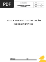 Regulamento Da Avaliação Do Desempenho