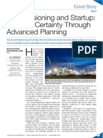 Commissioning and Startup - Increase Certainty Through Advanced Planning