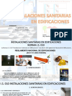  Instalaciones Sanitarias 