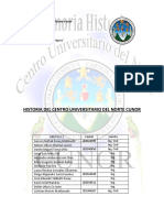 Historia Centro Universitario Del Norte Cunor