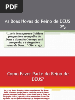 O Reino de DEUS - P2
