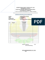 Lembar Asitensi Statika + GBS