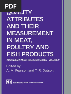 Advances In Meat Research 9 Auth Am Pearson Tr Dutson