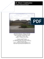 Inspection Report 3308 Wheat Ridge Dr. Medford or. 97504