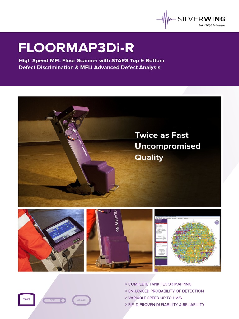 Specifications Sheet Floormap MFL Tank Floor Inspection System PDF ...