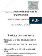 Aula 2 - Produtos de Carne Fresca