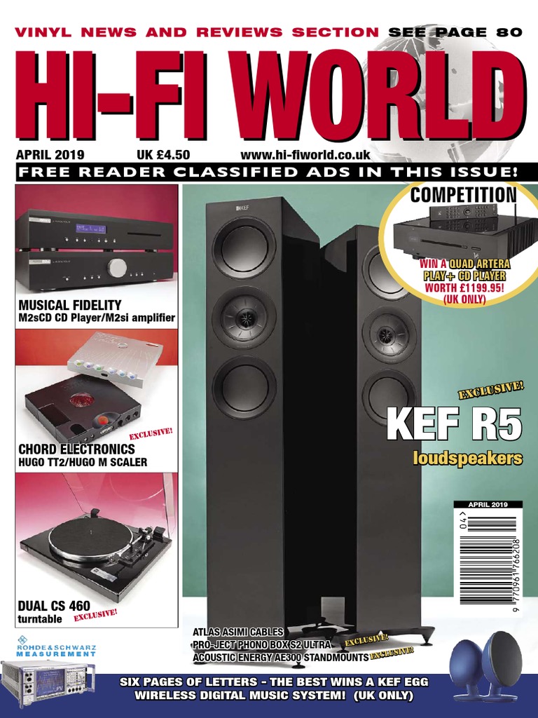 Hi Fi World April 2019 Pdf Phonograph Loudspeaker