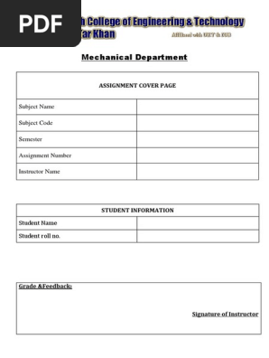 Cover Page