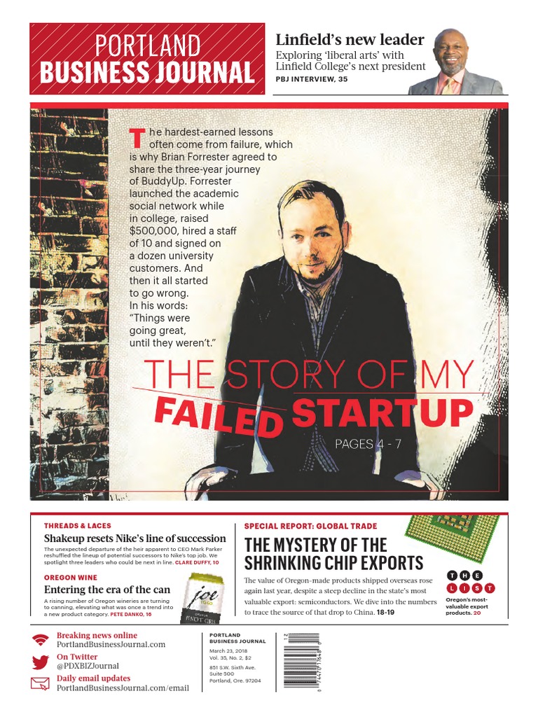 PBJ March 23, 2018 Failed Startup PDF | PDF | Oregon | Portland