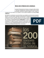 Los 200 mejores libros de la Historia de la Literatura.docx