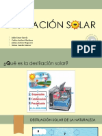 Destilación solar: funcionamiento y modelos