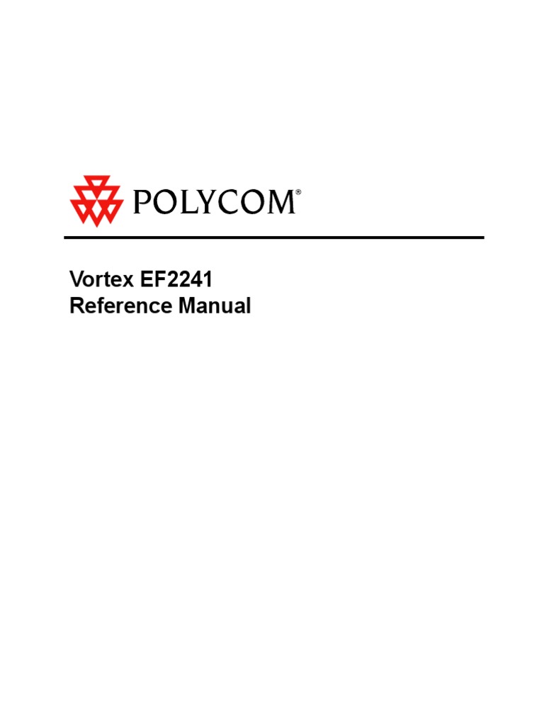 Vortex EF2241 - User Guide | PDF | Microphone | Information And ...