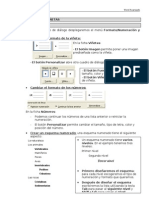 Viñetas y Tabulaciones. Teoria y Ejercicios