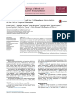 Blastic Plasmacytoid Dendritic Cell Neoplasm. From Origin of The Cell To Targeted Therapies. 2016