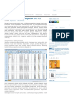 Mengolah Data Kuesioner Dengan IBM SPSS V 20 Blog Belajar Statistik PDF