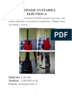 Afiche Guitar