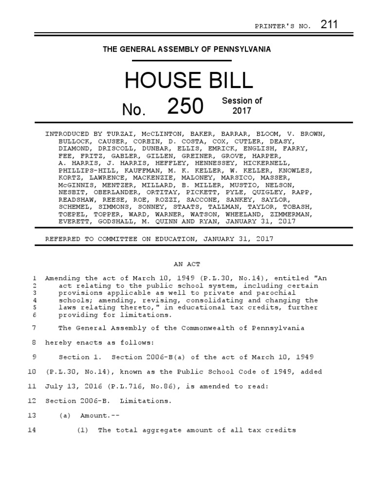 Texas House Bill 250 2025 Pdf Download 
