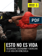 Informe Amnistia Esto no es vida.PDF