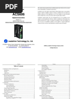 User 'S Manual: Digital AC Servo Drive