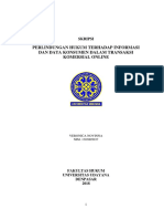 Perlindungan Hukum Terhadap Informasi Dan Data Konsumen Dalam Transaksi Komersial Online PDF