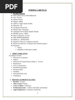 NURSING CARE PLAN Ocd