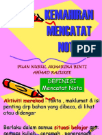 Teknik Mencatat Nota 